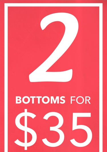 2 Bottoms Pack