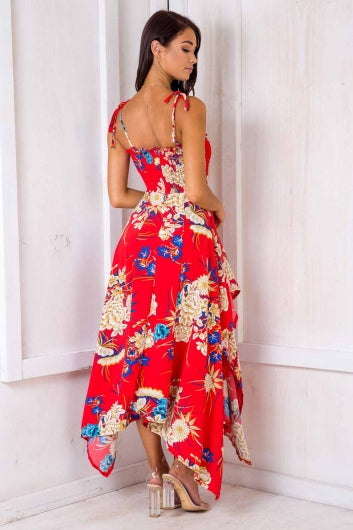 color-red-floral