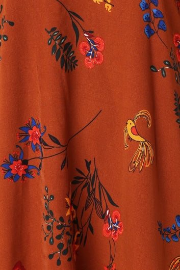 color-brown-floral
