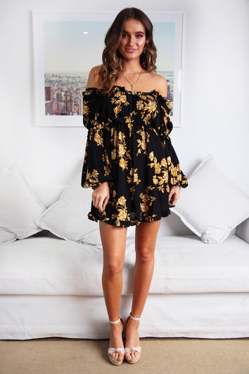 color-black/mustard-print