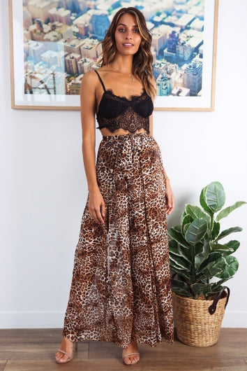 Leopard Print Rejini Pants