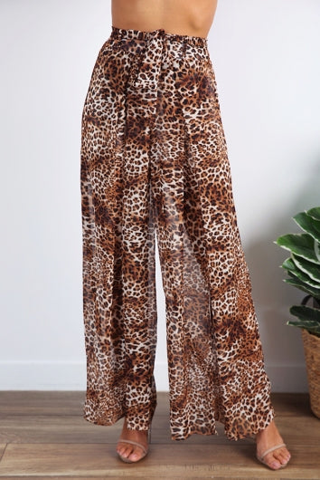 Leopard Print Rejini Pants