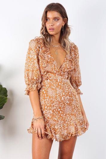 color-brown-floral