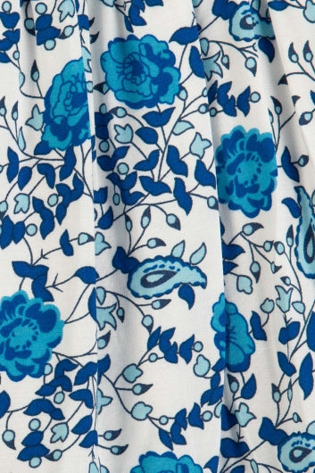 Leticia Skirt Blue Print