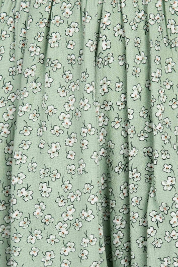 Arcade Playsuit Sage Floral