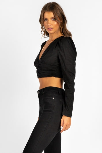 Strange Addiction Top Black