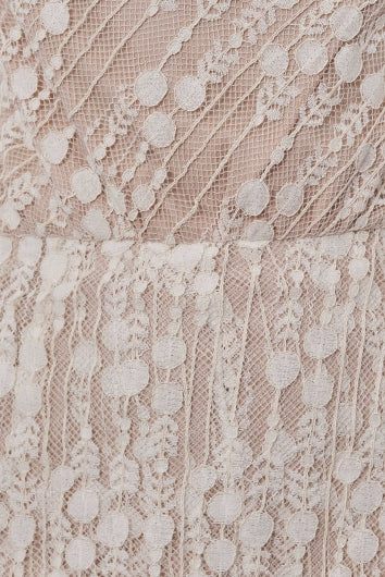 Hey Now Playsuit White