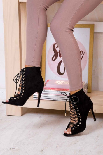 Billini - Cartier - Black Suede