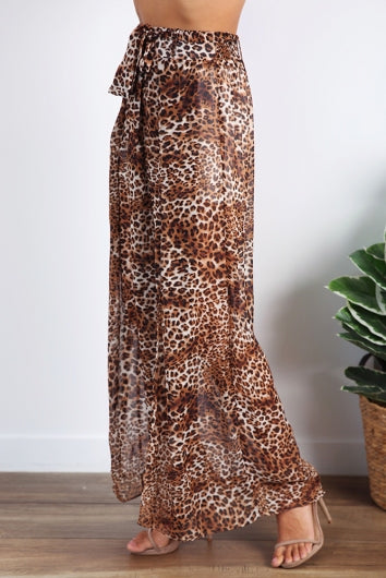 Leopard Print Rejini Pants