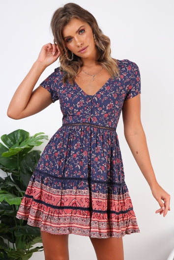 color-navy/pink-print