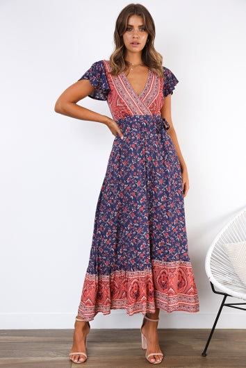 color-navy/pink-print