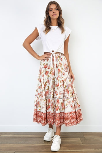 color-white/orange-floral