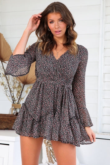 color-black/pink-print