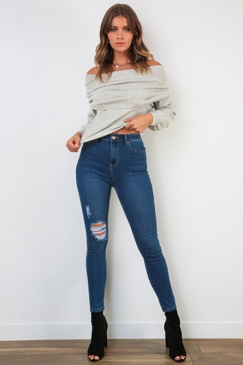 Willah Top Light Grey