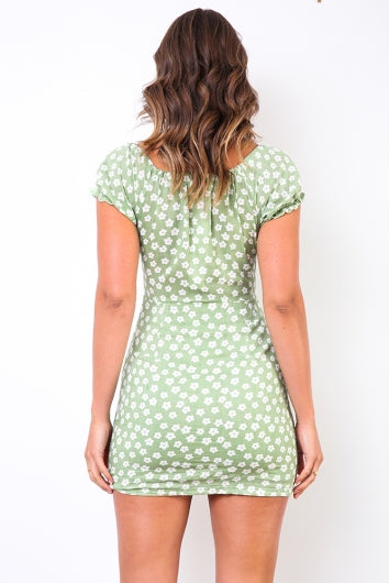 color-green-floral-dress