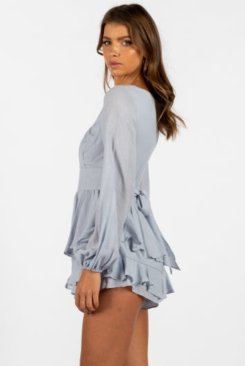 Elayna Playsuit Grey
