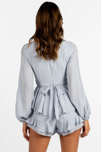 Elayna Playsuit Grey