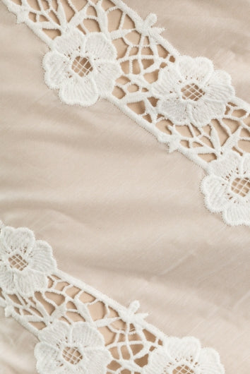 Corrina Skirt White Beige