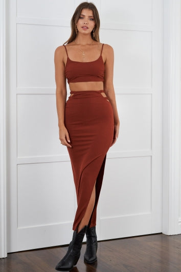 Carline Skirt Rust