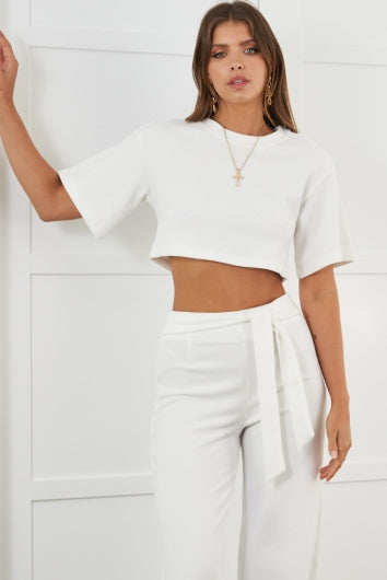 Tully Top White