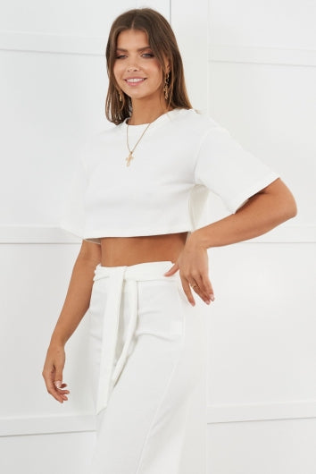 Tully Top White